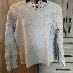 Madewell Light Blue/Gray Crew Neck Sweater